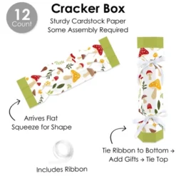 Big Dot Of Happiness Wild Mushrooms - No Snap Red Toadstool Party Table Favors - DIY Cracker Boxes - Set Of 12 -Aurora Party Sales GUEST 00eba4c8 97ba 4b96 98b1 45119fce1a48