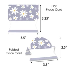 Big Dot Of Happiness Purple Daisy Flowers - Floral Party Tent Buffet Card - Table Setting Name Place Cards - Set Of 24 11 Big Dot Of Happiness Purple Daisy Flowers - Floral Party Tent Buffet Card - Table Setting Name Place Cards - Set Of 24 -Aurora Party Sales GUEST 0182af09 8b14 48b8 8fac 8b3d242231fe