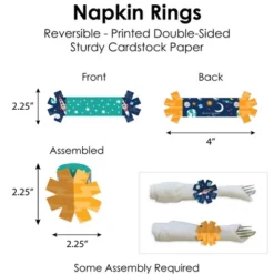 Big Dot Of Happiness Blast Off To Outer Space - Rocket Ship Baby Shower Or Birthday Party Paper Charger & Table Decorations Chargerific Kit For 8 10 Big Dot Of Happiness Blast Off To Outer Space - Rocket Ship Baby Shower Or Birthday Party Paper Charger & Table Decorations Chargerific Kit For 8 -Aurora Party Sales GUEST 01bc5082 d0dd 48b2 8f9b 8b33e3a7e13f