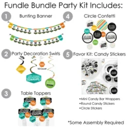 Big Dot Of Happiness Still Got Class - High School Reunion Party Supplies - Banner Decoration Kit - Fundle Bundle