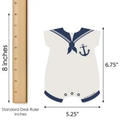 Big Dot Of Happiness Ahoy - Nautical - Picture Bingo Cards And Markers - Baby Shower Shaped Bingo Game - Set Of 18 -Aurora Party Sales GUEST 0399eb16 12b9 4eab a5f9 233b7521b41c