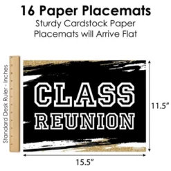 Big Dot Of Happiness Reunited - Party Table Decorations - School Class Reunion Party Placemats - Set Of 16 -Aurora Party Sales GUEST 05698942 d37a 41de 8396 a1f2cab692c6