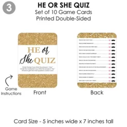 Big Dot Of Happiness We Still Do - 50th Wedding Anniversary - 4 Anniversary Party Games - 10 Cards Each - Gamerific Bundle -Aurora Party Sales GUEST 065667f0 5607 4d51 9c5f 452129473f7a