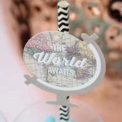 Big Dot Of Happiness World Awaits Paper Straw Decor - Travel Themed Party Striped Decorative Straws - Set Of 24 10 Big Dot Of Happiness World Awaits Paper Straw Decor - Travel Themed Party Striped Decorative Straws - Set Of 24 -Aurora Party Sales GUEST 06f51b21 01c3 4e9b 8198 a86783382f0f