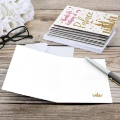 Big Dot Of Happiness Little Princess Crown - Pink And Gold Princess Baby Shower Or Birthday Party Thank You Cards (8 Count) -Aurora Party Sales GUEST 0930c788 bd3f 4f1e bb28 9fa694f78eb4