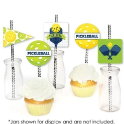 Big Dot Of Happiness Let’s Rally - Pickleball - Paper Straw Decor - Birthday Or Retirement Party Striped Decorative Straws - Set Of 24 6 Big Dot Of Happiness Let’s Rally - Pickleball - Paper Straw Decor - Birthday Or Retirement Party Striped Decorative Straws - Set Of 24 -Aurora Party Sales GUEST 0956755f 73cd 409a 9481 78b2b49bb095