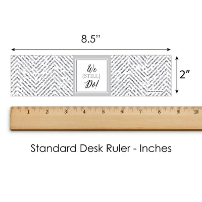 Big Dot Of Happiness We Still Do - Wedding Anniversary - Anniversary Party Water Bottle Sticker Labels - Set Of 20 3 Big Dot Of Happiness We Still Do - Wedding Anniversary - Anniversary Party Water Bottle Sticker Labels - Set Of 20 - Image 3