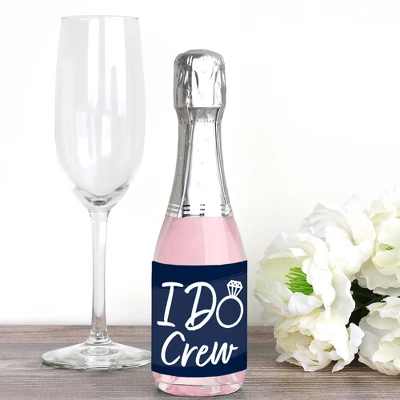 Big Dot Of Happiness Navy Blue Elegantly Simple - Mini Wine & Champagne Bottle Label Stickers - Wedding Or Bridal Shower Guest Party Favor Gift 16 Ct 1 Big Dot Of Happiness Navy Blue Elegantly Simple - Mini Wine & Champagne Bottle Label Stickers - Wedding Or Bridal Shower Guest Party Favor Gift 16 Ct