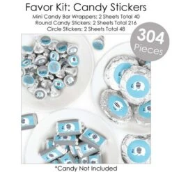 Big Dot Of Happiness Blue Elephant - Boy Baby Shower Or Birthday Party Supplies - Banner Decoration Kit - Fundle Bundle -Aurora Party Sales GUEST 0c6631b4 ed30 4ef4 8f99 2e2bbb8f6025