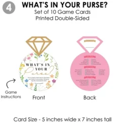 Big Dot Of Happiness Wildflowers Bride - 4 Boho Floral Bridal Shower Games - 10 Cards Each - Gamerific Bundle 13 Big Dot Of Happiness Wildflowers Bride - 4 Boho Floral Bridal Shower Games - 10 Cards Each - Gamerific Bundle -Aurora Party Sales GUEST 0ccfee0f 9cef 4c6d a060 de52713c1872