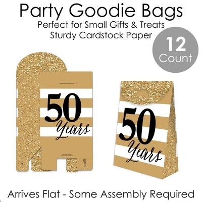 Big Dot Of Happiness We Still Do - 50th Wedding Anniversary - Anniversary Gift Favor Bags - Party Goodie Boxes - Set Of 12 4 Big Dot Of Happiness We Still Do - 50th Wedding Anniversary - Anniversary Gift Favor Bags - Party Goodie Boxes - Set Of 12 - Image 4