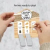 Big Dot Of Happiness Bump, Set, Spike - Volleyball - Baby Shower Or Birthday Party Game Pickle Cards - Pull Tabs 3-in-a-Row - Set Of 12