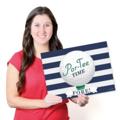 Big Dot Of Happiness Par-Tee Time - Golf - Paper Birthday Party Coloring Sheets - Activity Placemats - Set Of 16 -Aurora Party Sales GUEST 0d0dfe0b b971 45fe b8fa 76d40b469447