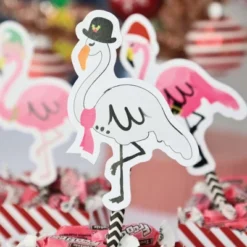 Big Dot Of Happiness Flamingle Bells - Paper Straw Decor - Tropical Flamingo Christmas Party Striped Decorative Straws - Set Of 24 11 Big Dot Of Happiness Flamingle Bells - Paper Straw Decor - Tropical Flamingo Christmas Party Striped Decorative Straws - Set Of 24 -Aurora Party Sales GUEST 0f4f25e4 99fe 4b82 9f18 b9cf56e1c575