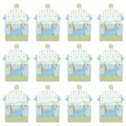 Big Dot Of Happiness Baby Boy Dinosaur - Treat Box Party Favors - Baby Shower Or Birthday Party Goodie Gable Boxes - Set Of 12 -Aurora Party Sales GUEST 0fc9a0b1 26b7 416b 9f8d 4f5c2e620a22