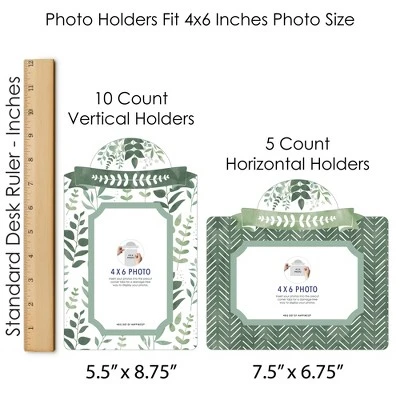 Big Dot Of Happiness Boho Botanical - Greenery Party Picture Centerpiece Sticks - Photo Table Toppers - 15 Pieces 5 Big Dot Of Happiness Boho Botanical - Greenery Party Picture Centerpiece Sticks - Photo Table Toppers - 15 Pieces - Image 5