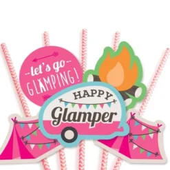 Big Dot Of Happiness Let's Go Glamping - Paper Straw Decor - Camp Glamp Party Or Birthday Party Striped Decorative Straws - Set Of 24 8 Big Dot Of Happiness Let's Go Glamping - Paper Straw Decor - Camp Glamp Party Or Birthday Party Striped Decorative Straws - Set Of 24 -Aurora Party Sales GUEST 10693ce0 3049 4795 9da7 672328ce1a8e