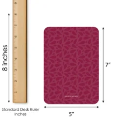 Big Dot Of Happiness Burgundy Elegantly Simple - Find The Guest Bingo Cards And Markers - Wedding & Bridal Shower Bingo Game Set Of 18 -Aurora Party Sales GUEST 10d05c47 76d0 42d4 bda1 38f833464836