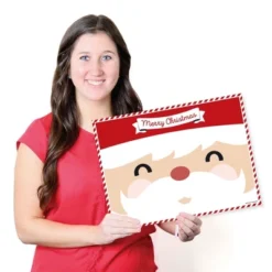 Big Dot Of Happiness Jolly Santa Claus - Paper Christmas Party Coloring Sheets - Activity Placemats - Set Of 16 -Aurora Party Sales GUEST 10fdfa98 2634 4ba9 a39a 4e59d8f79855