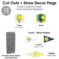 Big Dot Of Happiness Let’s Rally - Pickleball - DIY Birthday Or Retirement Party Concession Signs - Snack Bar Decorations Kit - 50 Pieces -Aurora Party Sales GUEST 12391954 309b 4f6e a436 d8211bd01017