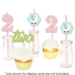 Big Dot Of Happiness 2nd Birthday Whole Llama Fun - Paper Straw Decor - Llama Fiesta Second Birthday Party Striped Decorative Straws - Set Of 24 6 Big Dot Of Happiness 2nd Birthday Whole Llama Fun - Paper Straw Decor - Llama Fiesta Second Birthday Party Striped Decorative Straws - Set Of 24 -Aurora Party Sales GUEST 123bfd41 a96e 43bc b723 a878688bcc84