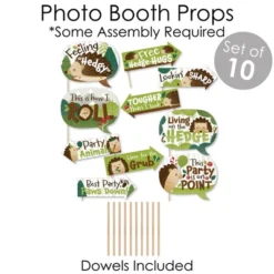 Big Dot Of Happiness Forest Hedgehogs - Banner And Photo Booth Decorations - Woodland Birthday Party Or Baby Shower Supplies Kit - Doterrific Bundle -Aurora Party Sales GUEST 13243d9e ab9c 4633 99f1 cfbb90439655