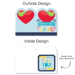 Big Dot Of Happiness Teacher Appreciation - First Day Of School Giant Greeting Card - Big Shaped Jumborific Card 8 Big Dot Of Happiness Teacher Appreciation - First Day Of School Giant Greeting Card - Big Shaped Jumborific Card -Aurora Party Sales GUEST 1425c7b4 7e85 42b5 9895 1f5b684b85b2