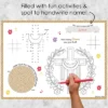 Big Dot Of Happiness Religious Easter - Paper Christian Holiday Party Coloring Sheets - Activity Placemats - Set Of 16