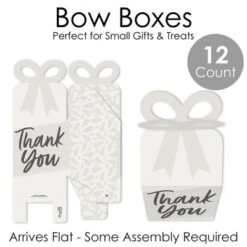 Big Dot Of Happiness Champagne Elegantly Simple - Square Favor Gift Boxes - Guest Party Favors Bow Boxes - Set Of 12 -Aurora Party Sales GUEST 14d6950b 5d13 47c6 b586 c38f65cc6c1c