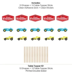 Big Dot Of Happiness Let's Go Racing - Racecar - Race Car Birthday Party Or Baby Shower Centerpiece Sticks - Table Toppers - Set Of 15 10 Big Dot Of Happiness Let's Go Racing - Racecar - Race Car Birthday Party Or Baby Shower Centerpiece Sticks - Table Toppers - Set Of 15 -Aurora Party Sales GUEST 14ed45fa 3e5a 4279 b98c 97ab6a0aa781
