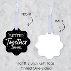 Big Dot Of Happiness Mr. And Mrs. - Assorted Hanging Black And White Wedding Or Bridal Shower Favor Tags - Gift Tag Toppers - Set Of 12 10 Big Dot Of Happiness Mr. And Mrs. - Assorted Hanging Black And White Wedding Or Bridal Shower Favor Tags - Gift Tag Toppers - Set Of 12 -Aurora Party Sales GUEST 159d0461 a063 4fcf bbbc b3412028a279