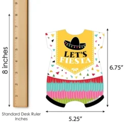 Big Dot Of Happiness Let's Fiesta - Picture Bingo Cards And Markers - Baby Shower Shaped Bingo Game - Set Of 18 5 Big Dot Of Happiness Let's Fiesta - Picture Bingo Cards And Markers - Baby Shower Shaped Bingo Game - Set Of 18 -Aurora Party Sales GUEST 160c1df4 56d3 4293 9cd6 cc54fbd12ac3