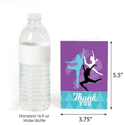 Big Dot Of Happiness Must Dance To The Beat - Dance - Party Thank You Cards (8 Count) 2 Big Dot Of Happiness Must Dance To The Beat - Dance - Party Thank You Cards (8 Count) - Image 2