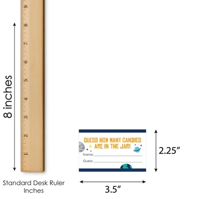 Big Dot Of Happiness Blast Off To Outer Space How Many Candies Rocket Ship Baby Shower Or Birthday Party Game 1 Stand And 40 Cards Candy Guessing Game 6 Big Dot Of Happiness Blast Off To Outer Space How Many Candies Rocket Ship Baby Shower Or Birthday Party Game 1 Stand And 40 Cards Candy Guessing Game - Image 6