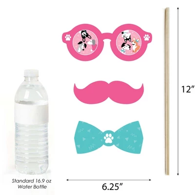Big Dot Of Happiness Pawty Like A Puppy Girl - Pink Dog Baby Shower Or Birthday Party Photo Booth Props Kit - 20 Count 4 Big Dot Of Happiness Pawty Like A Puppy Girl - Pink Dog Baby Shower Or Birthday Party Photo Booth Props Kit - 20 Count - Image 4