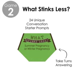 Big Dot Of Happiness Woodland Creatures - Baby Shower Conversation Starter - 2-in-1 Dirty Diaper Game - Set Of 24 -Aurora Party Sales GUEST 1951546d 1244 41a2 8a96 d4b7a5dbc09a