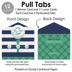 Big Dot Of Happiness Par-Tee Time - Golf - Birthday Or Retirement Party Game Pickle Cards - Pull Tabs 3-in-a-Row - Set Of 12 -Aurora Party Sales GUEST 1a8d9ac8 1e58 475e a9ff 56cb238796ec