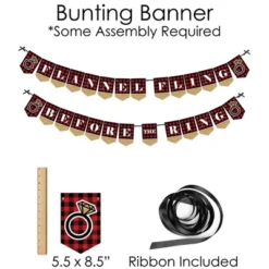 Big Dot Of Happiness Flannel Fling Before The Ring - Banner & Photo Booth Decorations Buffalo Plaid Bachelorette Party Supplies Kit Doterrific Bundle -Aurora Party Sales GUEST 1c6af6c4 ae67 4ea9 a7a2 0aec905cc969