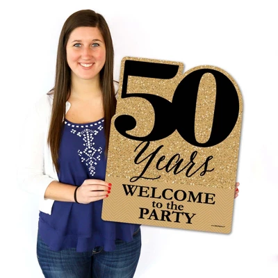 Big Dot Of Happiness We Still Do - 50th Wedding Anniversary - Party Decorations - Anniversary Party Welcome Yard Sign 5 Big Dot Of Happiness We Still Do - 50th Wedding Anniversary - Party Decorations - Anniversary Party Welcome Yard Sign - Image 5