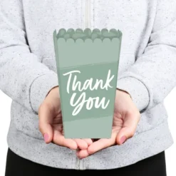 Big Dot Of Happiness Sage Green Elegantly Simple - Guest Party Favor Popcorn Treat Boxes - Set Of 12 -Aurora Party Sales GUEST 1d32d7b9 9767 4a77 9591 45f6edc8e600