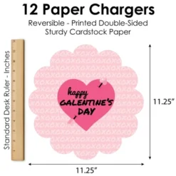 Big Dot Of Happiness Be My Galentine - Galentine's & Valentine's Day Party Round Table Decorations - Paper Chargers - Place Setting For 12 10 Big Dot Of Happiness Be My Galentine - Galentine's & Valentine's Day Party Round Table Decorations - Paper Chargers - Place Setting For 12 -Aurora Party Sales GUEST 1d8d9684 0404 4748 bac7 58caa6c35c47