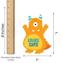 Big Dot Of Happiness Monster Bash - Wish Card Little Monster Baby Shower Activities - Shaped Advice Cards Game - Set Of 20 5 Big Dot Of Happiness Monster Bash - Wish Card Little Monster Baby Shower Activities - Shaped Advice Cards Game - Set Of 20 -Aurora Party Sales GUEST 1dec0468 bc1c 4015 9929 c45d4e1498ae