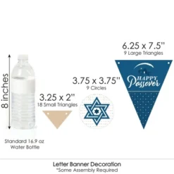 Big Dot Of Happiness Happy Passover - Pesach Party Letter Banner Decoration - 36 Banner Cutouts And Happy Passover Banner Letters -Aurora Party Sales GUEST 1e161a17 6a54 4e50 8cb0 fad3ea87447c