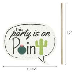 Big Dot Of Happiness Prickly Cactus Party - Fiesta Party Photo Booth Props Kit - 20 Count -Aurora Party Sales GUEST 1eae37a1 55cf 4f3f 82f0 8f3fae1c3e79