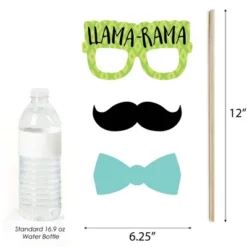Big Dot Of Happiness Whole Llama Fun - Llama Fiesta Baby Shower Or Birthday Party Photo Booth Props Kit - 20 Count -Aurora Party Sales GUEST 20396a41 7a6b 495a a0cd acbc2ba2af94