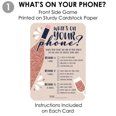 Big Dot Of Happiness But First, Wine - 2-in-1 Wine Tasting Party Cards - Activity Duo Games - Set Of 20 4 Big Dot Of Happiness But First, Wine - 2-in-1 Wine Tasting Party Cards - Activity Duo Games - Set Of 20 - Image 4