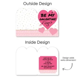 Big Dot Of Happiness Be My Galentine - Valentine's Day Giant Greeting Card - Big Shaped Jumborific Card -Aurora Party Sales GUEST 21638726 4bea 47cb 8715 cd36ad37a26a