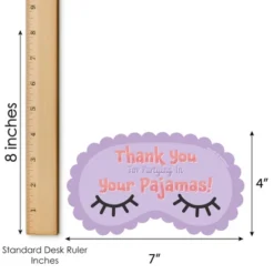 Big Dot Of Happiness Pajama Slumber Party - Shaped Thank You Cards - Girls Sleepover Birthday Party Thank You Note Cards With Envelopes - Set Of 12 7 Big Dot Of Happiness Pajama Slumber Party - Shaped Thank You Cards - Girls Sleepover Birthday Party Thank You Note Cards With Envelopes - Set Of 12 -Aurora Party Sales GUEST 2165368e 782c 43ef a035 c062f8a85419