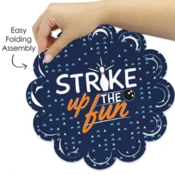 Big Dot Of Happiness Strike Up The Fun - Bowling - Birthday Party Or Baby Shower Round Table Decorations - Paper Chargers - Place Setting For 12 -Aurora Party Sales GUEST 25dee3d1 f380 43b1 a2f1 1736d93c2f17