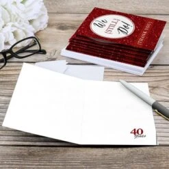 Big Dot Of Happiness We Still Do - 40th Wedding Anniversary - Party Thank You Cards (8 Count) 6 Big Dot Of Happiness We Still Do - 40th Wedding Anniversary - Party Thank You Cards (8 Count) -Aurora Party Sales GUEST 26877146 46fc 4e04 814b 62a7ad4bc5af